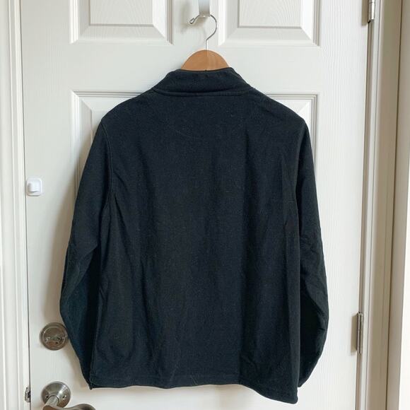 Ducks Unlimited black fleece zip up jacket, size M - Picture 2 of 8